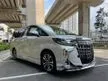 Recon 2020 Toyota Alphard 2.5 SC Package MPV Confirm Cheapest price in market NEGO until LET GO