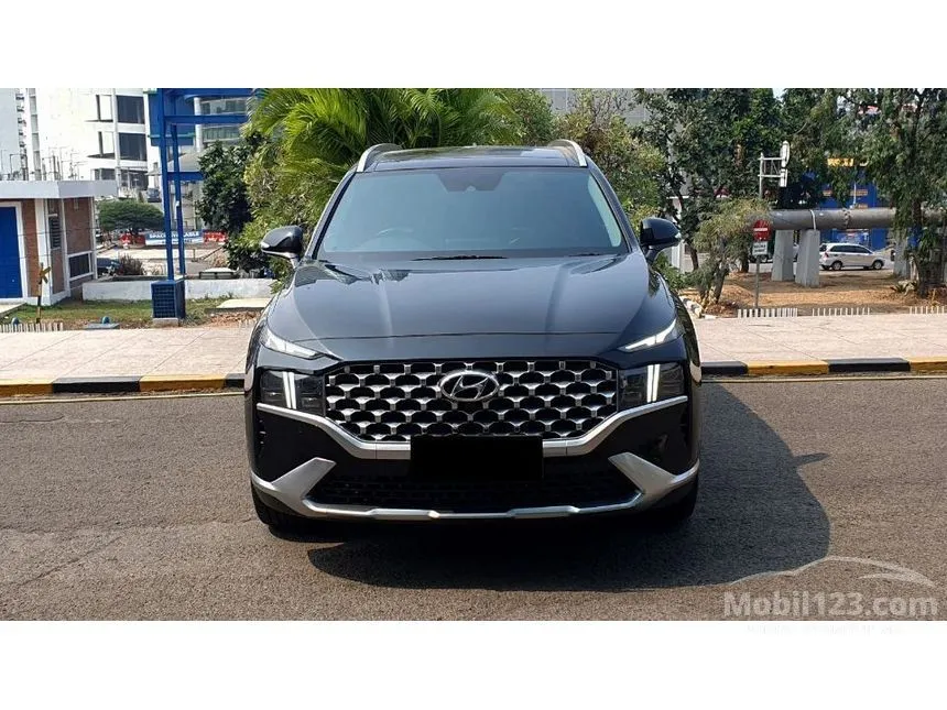 Jual Mobil Hyundai Santa Fe 2022 Signature 2.5 di DKI Jakarta Automatic SUV Hitam Rp 530.000.000