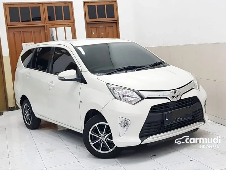 Jual Mobil Toyota Calya 2019 G 1.2 di Jawa Timur Automatic MPV Putih Rp 145.000.000