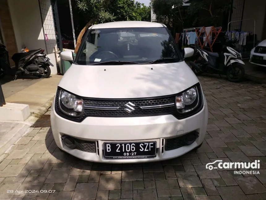 Jual Mobil Suzuki Ignis 2017 GL 1.2 di DKI Jakarta Manual Hatchback Putih Rp 103.000.000