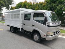 Hino double cab/ Isuzu double cab /Toyota Dyna Double Cab /Hino crew cab /body Length 12ft/14ft /3ton truck/ bdm7500kg