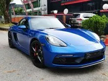 2019 Porsche 718 2.5 Cayman GTS Unreg