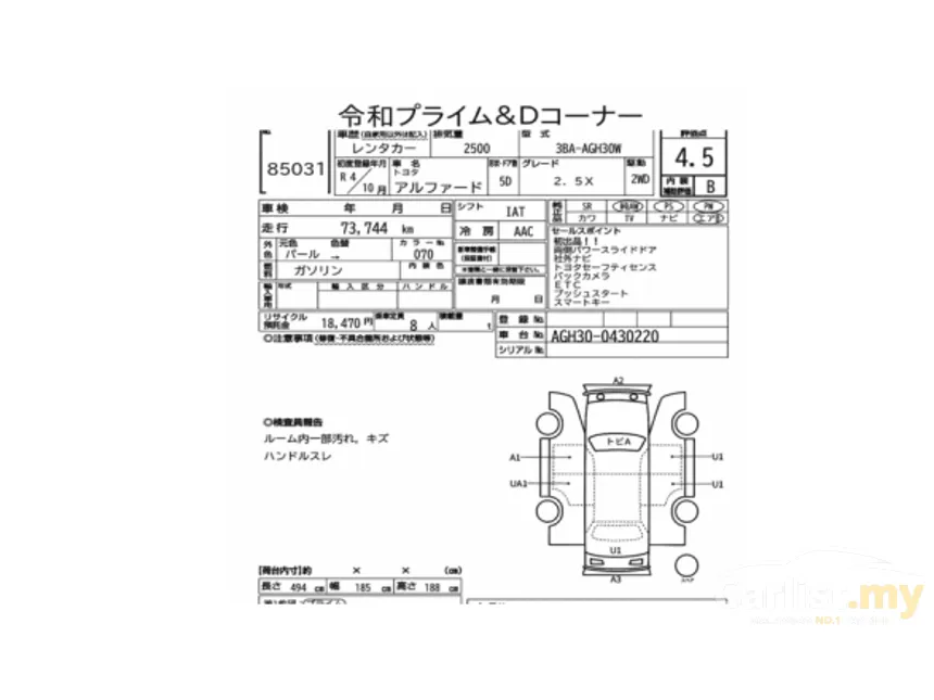 2022 Toyota Alphard G X MPV
