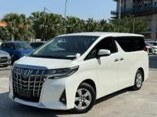 2022 Toyota Alphard 2.5 G X MPV/ 7 YEARS WARRANTY/ 2 POWERDOOR/ LEATHER SET/ 8 SEATER