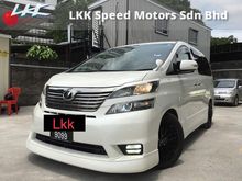 2014 Toyota Vellfire 2.4 (A) Z Platinum power boot MPV