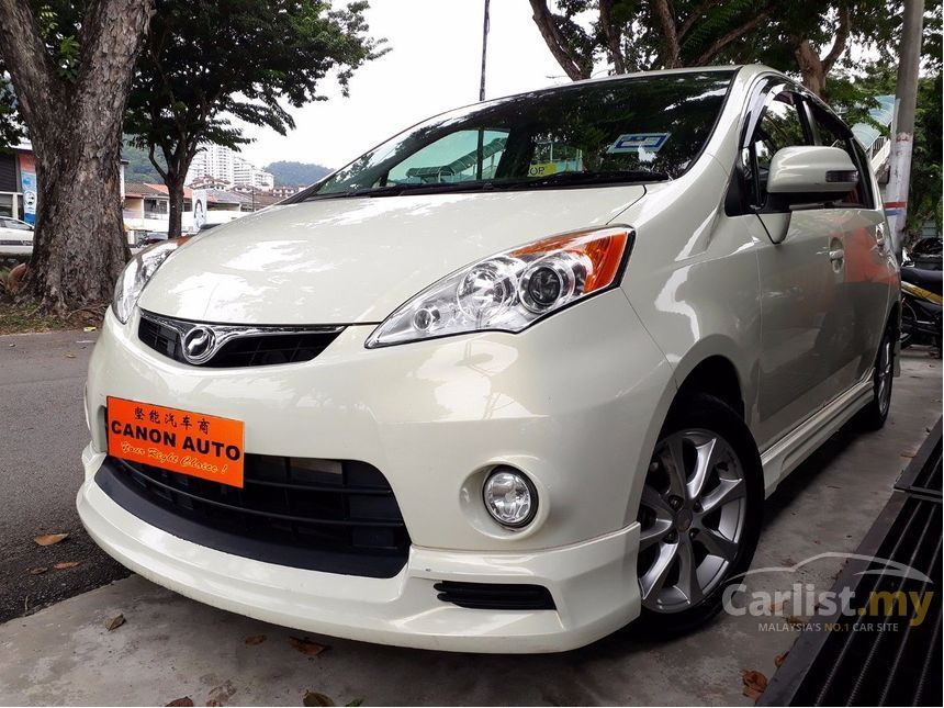 Perodua Alza 2010 EZi 1.5 in Penang Automatic MPV White 