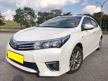 Toyota Corolla Altis 1.8 G FACELIFT (A) F.S.RECORD 53k+ / Lady Owner / Under Warranty