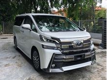 2015 Toyota Vellfire 3.5 ZA G ZAG JBL Styling BodyKit Pre Crash