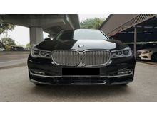 BMW 730Li MILEAGE 19KM WARRANTY UNTIL 2022 2017,FREE SERVICE BY AUTO BAVARIA,TOUCH SCREEN,3 MONITORS DVD PLAYERS,PANAROMIC ROOF,ONE DATO SRI OWNER