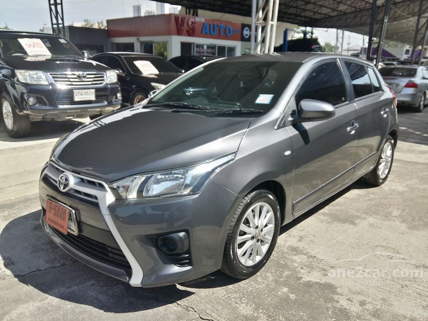 Toyota Yaris 2014 E 1.2 in กรุงเทพและปริมณฑล Automatic Hatchback สีเทา ...