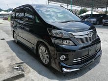 2009 Toyota Vellfire 2.4 Z Platinum MPV Modidellista kit 2 Power Door Power Boot 09/12