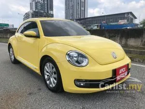 OTR PRICE 2013 Volkswagen Beetle 1.2 (A) TSI Coupe CBU 1 OWNER 3 YRS WARRANTY LOW MIL CAR KING
