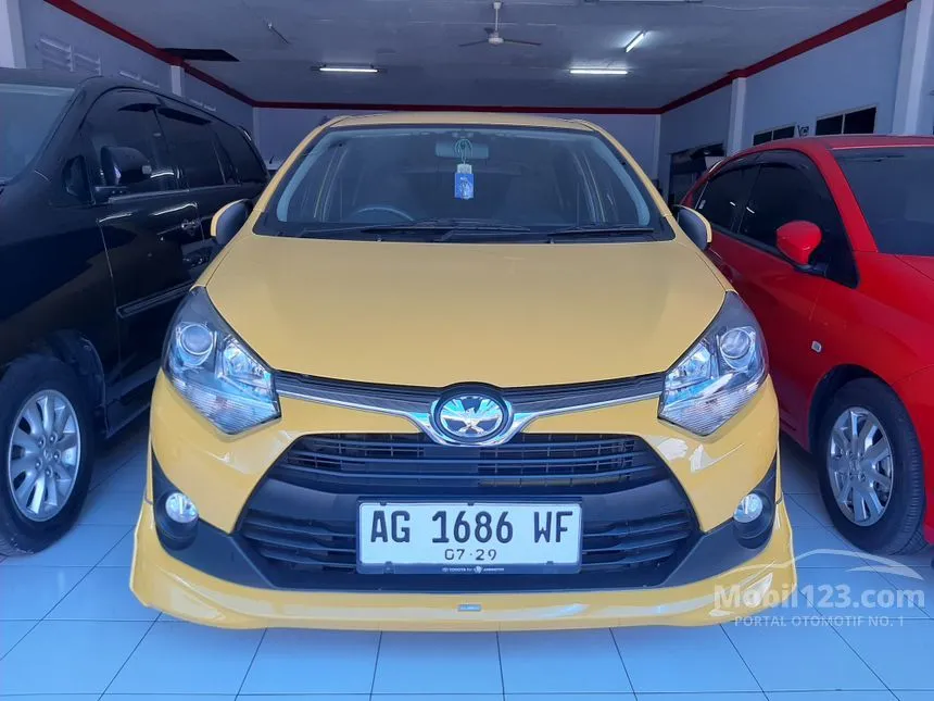 Jual Mobil Toyota Agya 2019 TRD 1.2 di Jawa Timur Manual Hatchback Kuning Rp 125.000.000