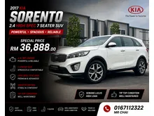 2017 Kia Sorento 2.4 High Spec 7 Seater SUV High Loan