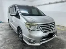 2015 Nissan Serena 2.0 S-Hybrid High-Way Star MPV (AUTO) 1 LADY OWNER/2 POWER DOOR/PUSH START/LEATHER SEAT/ANDROID PLAYER/7 SEATER