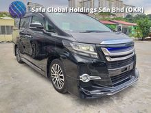 2017 Toyota Alphard 2.5 SC SUNROOF MODELISTA BODYKIT AND FRONT GRILL ROOF TV UNREG17