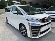 2018 Toyota Vellfire 2.5 SUNROOF PRECRASH INNER MIRROR LEATHER UNREG *** RAYA OFFER NOW !!! ***