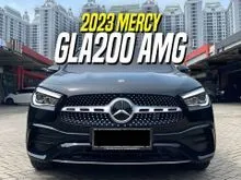 2023 Mercedes-Benz GLA200 1.3 AMG Line SUV Black on Black Mercy GLA 200 Hitam