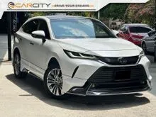 2022 Toyota Harrier 2.0 Z SUV WARRANTY 360 REVERSE CAMERA JBL PREMIUM SOUND SYSTEM POWER BOOT BLIND SPOT LEATHER PACKAGE LOW MILEAGE ONE OWNER