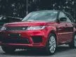 Recon DYNAMIC MODE GLASS ROOF MERIDIAN SOUND RED INTERIOR RARE 2018 Land Rover Range Rover Sport 3.0 SDV6 HSE