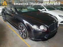 2014 Bentley Continental GT 4.0 V8 S Coupe 521HP Local AP Unreg (PRICE ZERO GST)