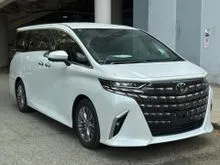 2024 Toyota Alphard 2.5 Z 7-Seater MPV HUD/MoonRoof/DIM/AUTO PARKING/READY STOCKS
