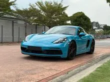 2019 Porsche 718 2.5 Cayman GTS Coupe CARBON BUCKET SEATS BOSE SOUND SYSTEM PDLS PLUS