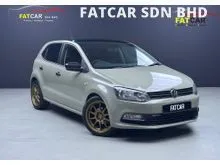 VOLKSWAGEN POLO 1.6 (A) HATCHBACK #FULL CAR WRAPPED ULTRA GLOSS KHAKI GREEN#UPGRADED REAR SPOILER#TOUCH SCREEN RADIO PLAYER#GENUINE LOW MILEAGE 98KM