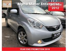 2012 Perodua Myvi 1.3 (A) EZi PREMIUM SERVICE RECORD MILEAGE 80K KM FACELIFT