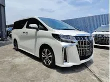 JBL 4CAM 2021 Toyota Alphard 2.5 SC BSM UNREG 17K MILEAGE PROMO