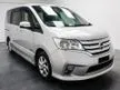 Used 2013 Nissan Serena 2.0 S-Hybrid High-Way Star MPV ONE YEAR WARRANTY ONE CAREFUL OWNER - Cars for sale