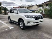2019 6 SPEED BEIGE INT SUNROOF PRE CRASH LANE ASSIST Toyota Land Cruiser Prado 2.7 TX UNREG