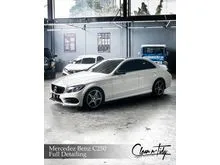 2016 Mercedes-Benz C250 2.0 AMG Sedan MATIC PLAT GENAP TDP 5JT SAJA SUDAH BISA BAWA PULANG MOBIL IDAMAN TERMURAHHH