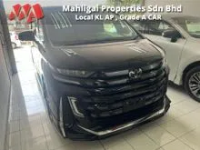 2023 Toyota Vellfire 2.4 Z Premier, Moon Roof, Modelista Body Kit, Modelista Illumi Blade, Japan Original Mileage 1,776 km Only, Japan Grade 6 A