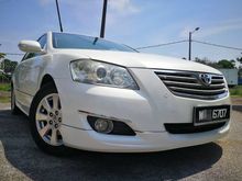 (Muka 1k)(Bulanan 800++)(Gaji Bersih RM2,000 Apply)(Tahun Betul 2009)(Camry 2.0G)(Free Warranty)(Free Siap Potong Nama)(Bodykits Penuh)(Pearl White)