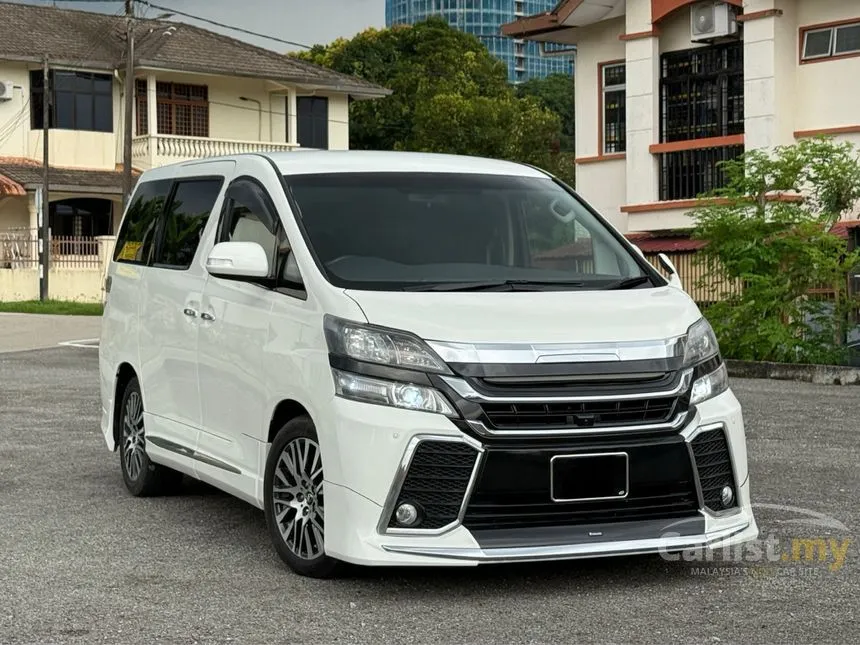 2010 Toyota Vellfire Z Platinum MPV
