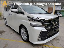 2016 Toyota Vellfire 2.5 Z A Edition MPV ALPINE SOUND SYSTEM PRE CRASH STOP SYSTEM POWER BOOT 360 SURROUND CAMERA FREE 2 YEARS WARRANTY