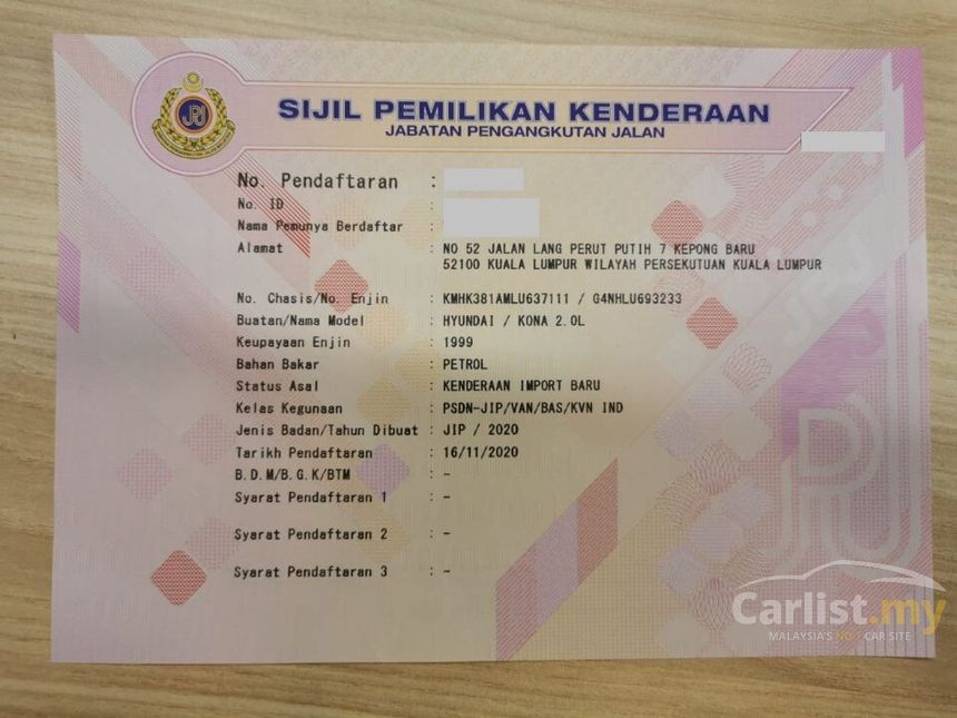 Hyundai Kona 2020 Active 2.0 in Kuala Lumpur Automatic SUV Black