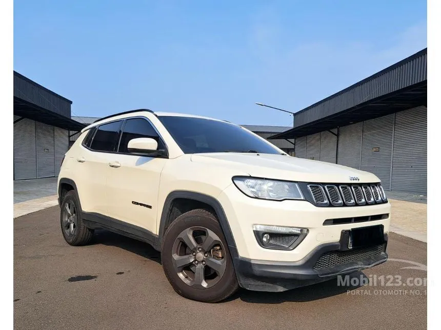 Jual Mobil Jeep Compass 2018 Longitude 1.4 di DKI Jakarta Automatic SUV Putih Rp 288.000.000