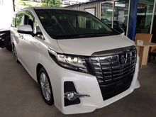 2015 Toyota Alphard 3.5 ZA MPV White Recon Japan