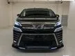 Recon 2018 Toyota Vellfire 2.5 ZG Edition MPV