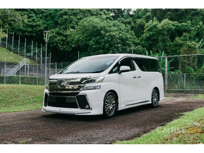 2016 Toyota Vellfire ZG MPV