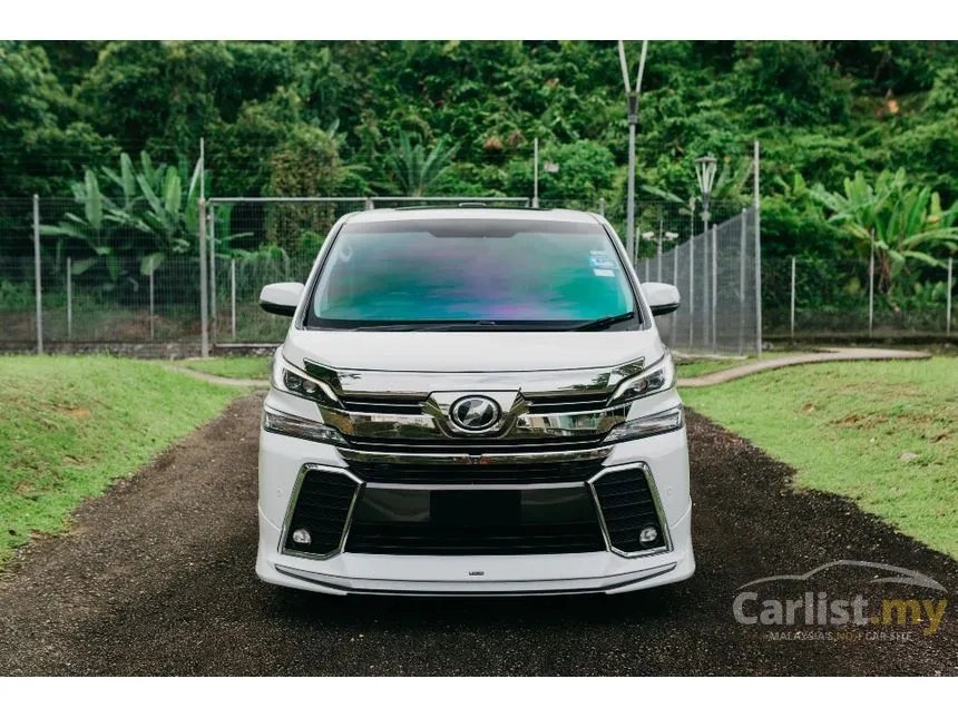 2016 Toyota Vellfire ZG MPV