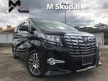2017 Toyota Alphard 3.5 SC FULL LEATHER & SURROUND CAMERA & PRE CRASH FUNCTION