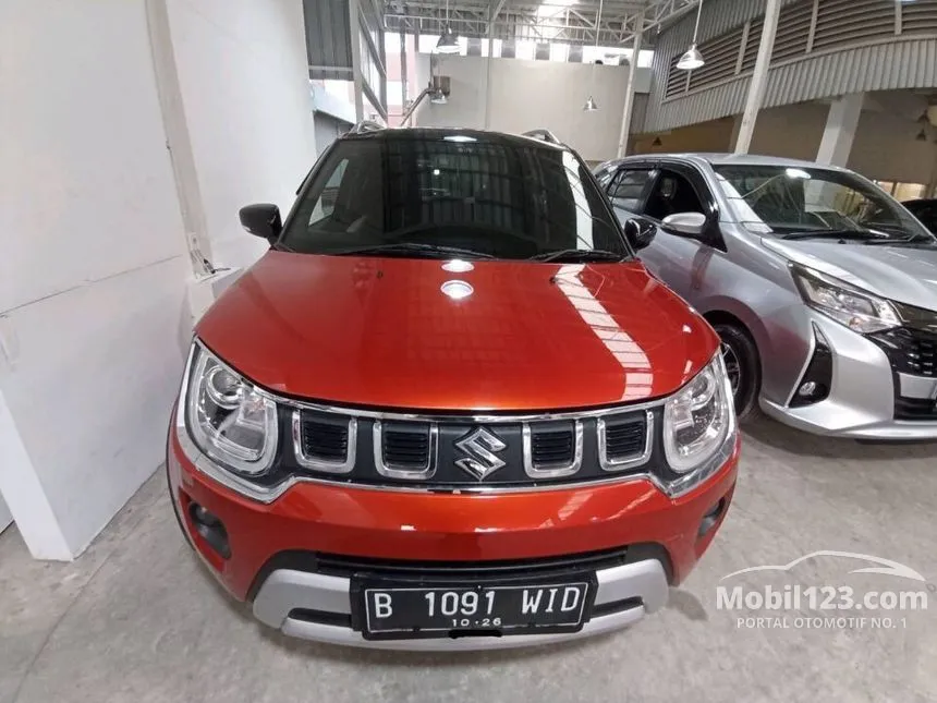 Jual Mobil Suzuki Ignis 2021 GX 1.2 di Banten Manual Hatchback Orange Rp 138.900.000
