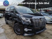 2015 Toyota Alphard 2.5 S 8 SEATS/2 POWER DOOR/BLACK INTERIOR UNREG