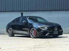 2022 Mercedes-Benz CLA45s 2.0 AMG 4MATIC+ EDITION 55 NIGHT PACKAGE FULLY LOADED JAPAN SPEC UNREG
