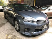 2014 Toyota Corolla Altis 1.8 E (A) TRD SPORT 1 OWNER FULL TOYOTA SERVICE. MEGA CLEARANCE