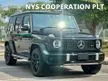Recon 2021 Mercedes Benz G63 G Manuftur Edition 4.0 V8 BiTurbo AMG 4 Matic Unregistered AMG Brembo Brake Kit AMG Performance Exhaust System AMG Ride Contr