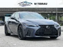 Mode Black/Red Leather/39073km/2021 Lexus IS 300 2.0 F Sport Sedan/Free Lexus Dealer Warranty Service